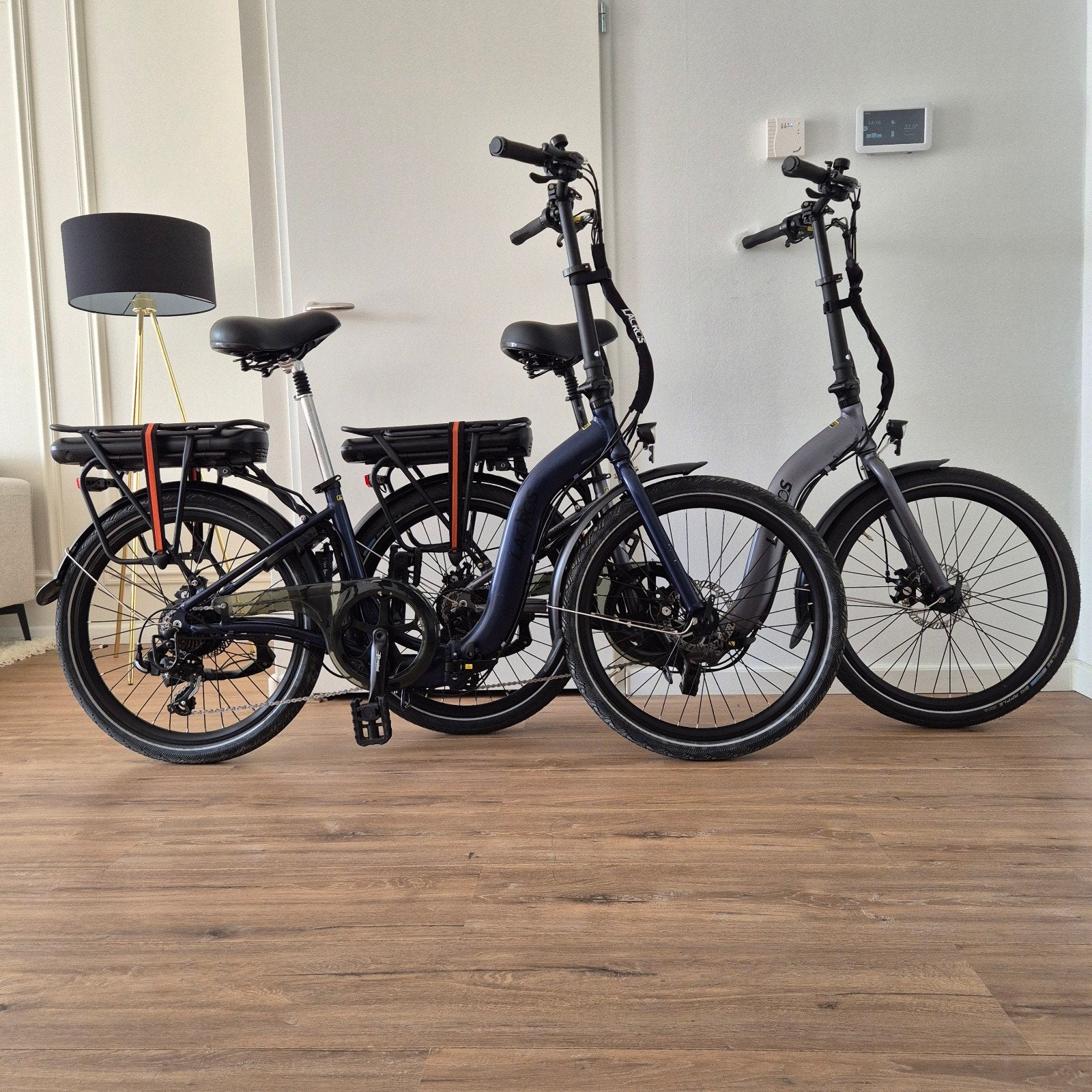 2x Z.G.A.N. Lacros Ambling elektrische vouwfietsen (24inch), Ophalen, 20 inch of meer, Versnellingen, Zo goed als nieuw