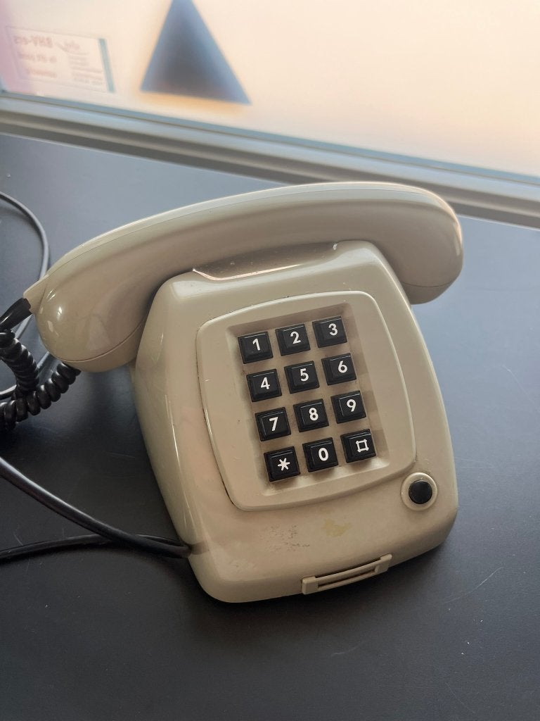 Vintage Ericsson PTT 65-TDK, Ophalen of Verzenden, Gebruikt, Bakeliet