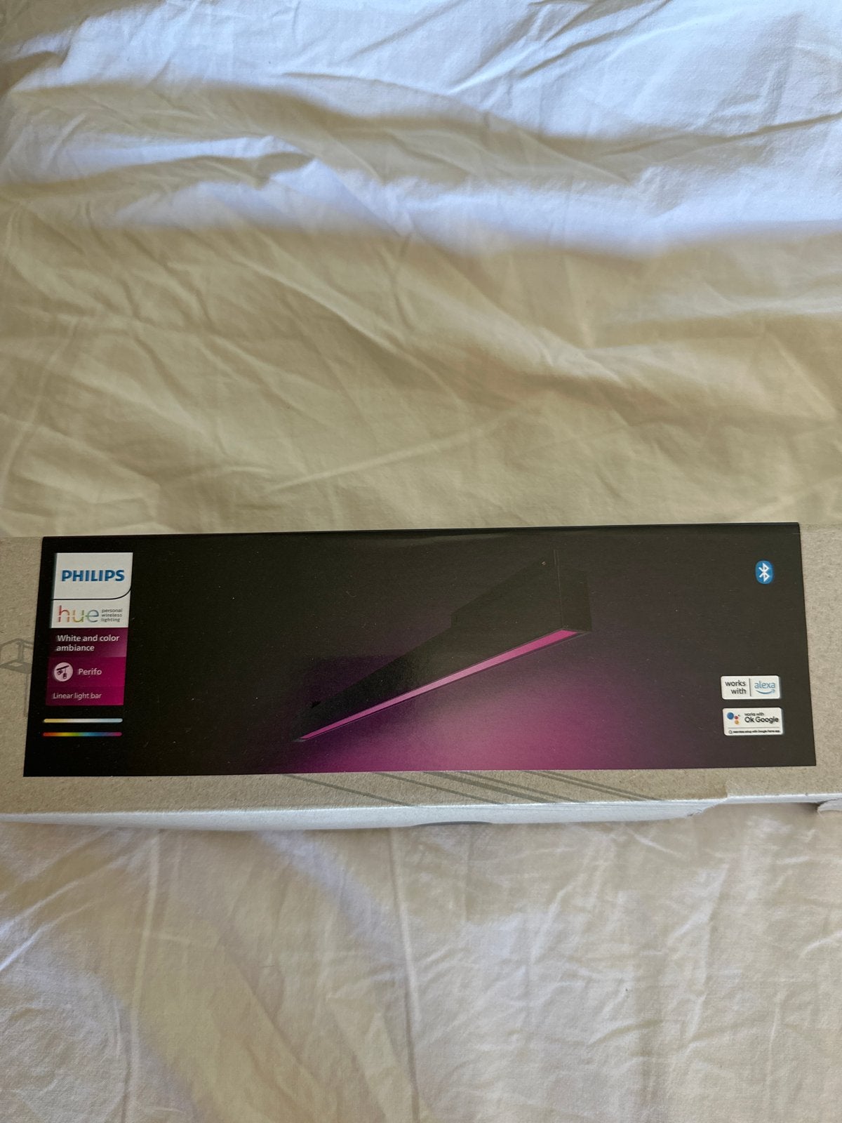 Philips Hue Play Gradient Light Tube Compact Zwart, Ophalen, Zo goed als nieuw, Smart lamp, Bedienbaar via app