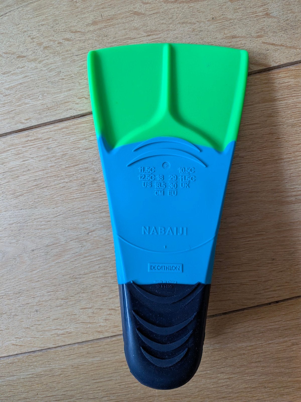 Nabaiji zwemvliezen/flippers - Maat 29/30, Watersport en Boten, Duiken, Ophalen of Verzenden, Nieuw, Zwem- of Duikvliezen