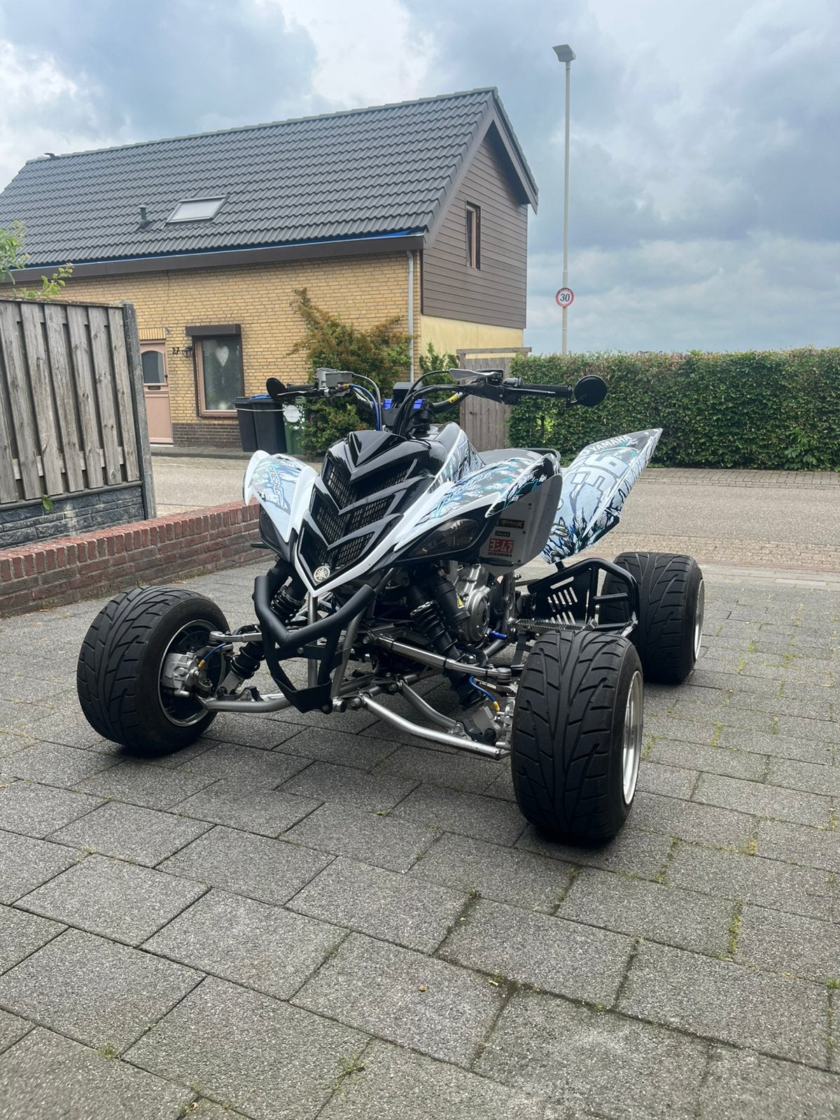 Quad Yamaha raptor 700R, Ophalen