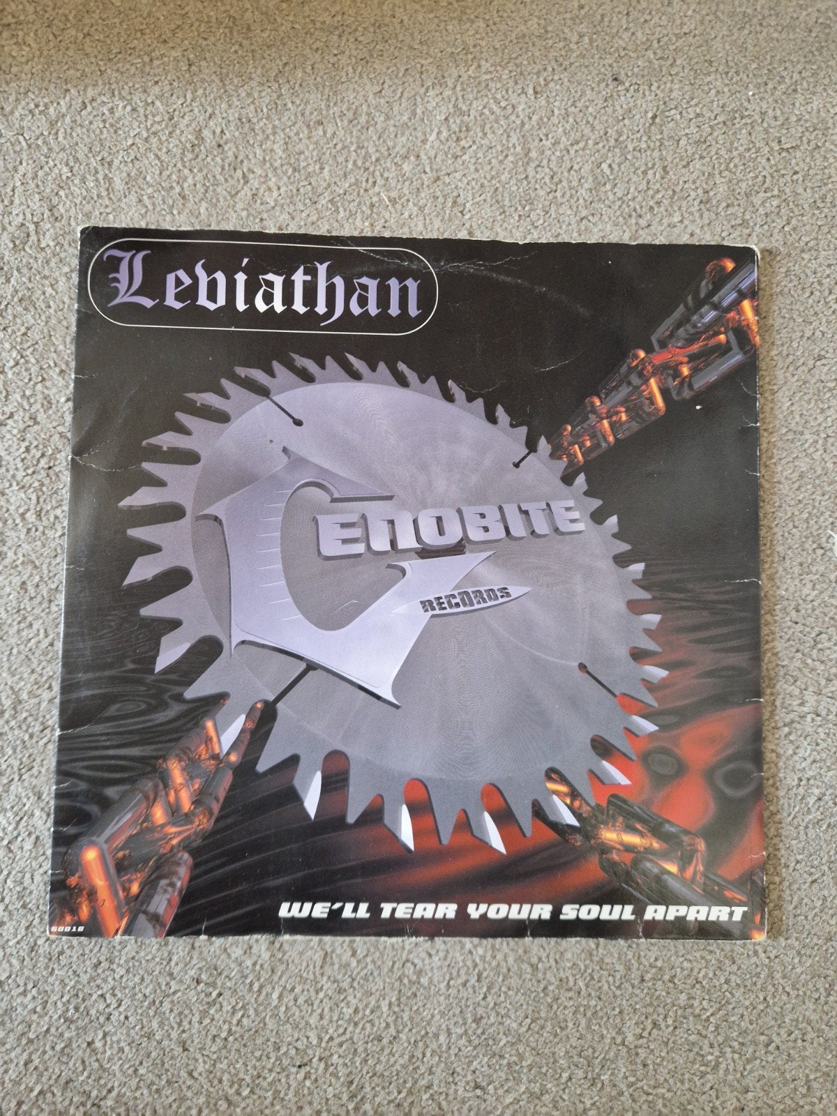 Leviathan - We'll Tear Your Soul Apart (Cenobite Records), Ophalen, Gebruikt, Overige genres, EP
