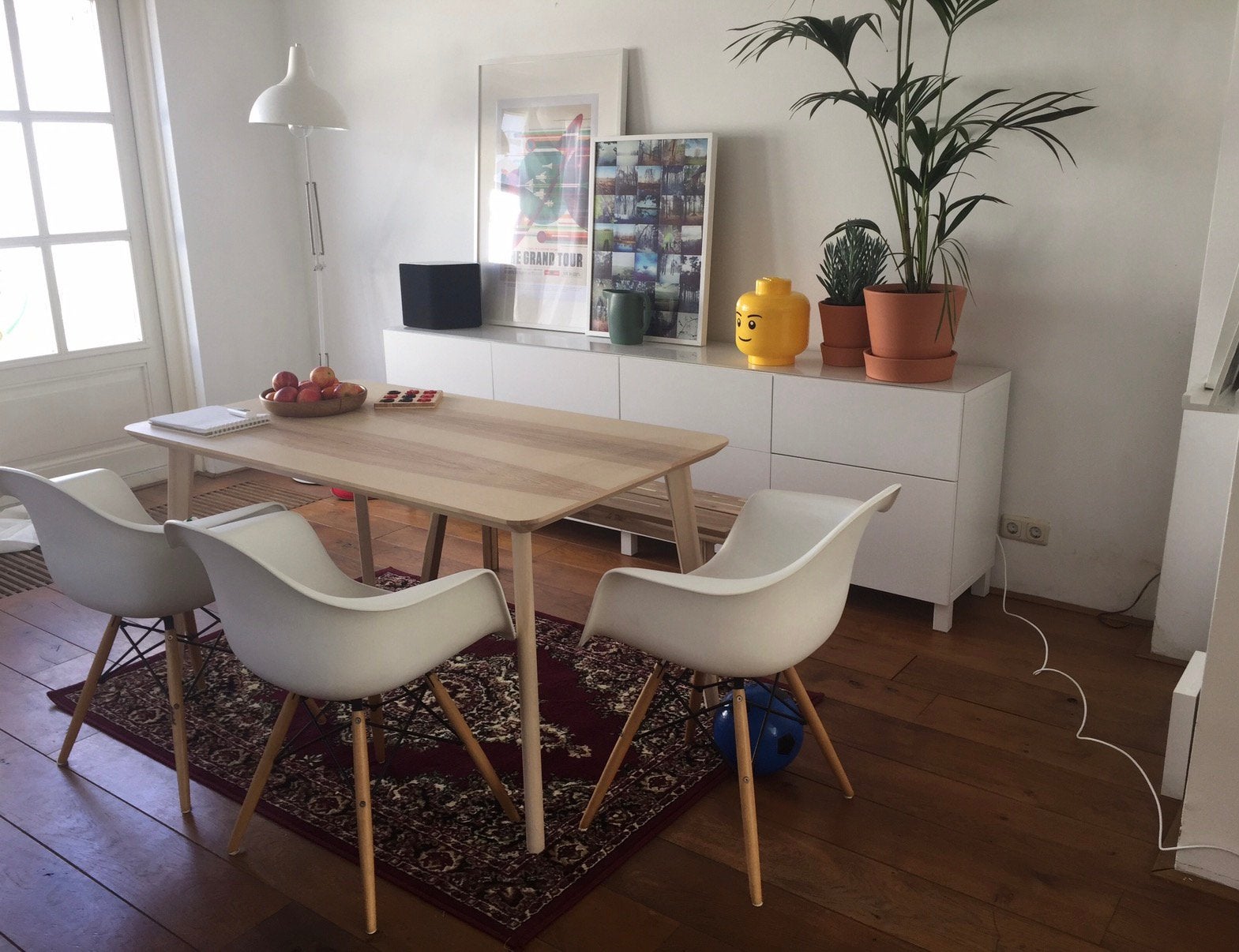IKEA Lisabo tafel - Zeer goede staat, Ophalen, 100 tot 150 cm, 50 tot 100 cm, Zo goed als nieuw