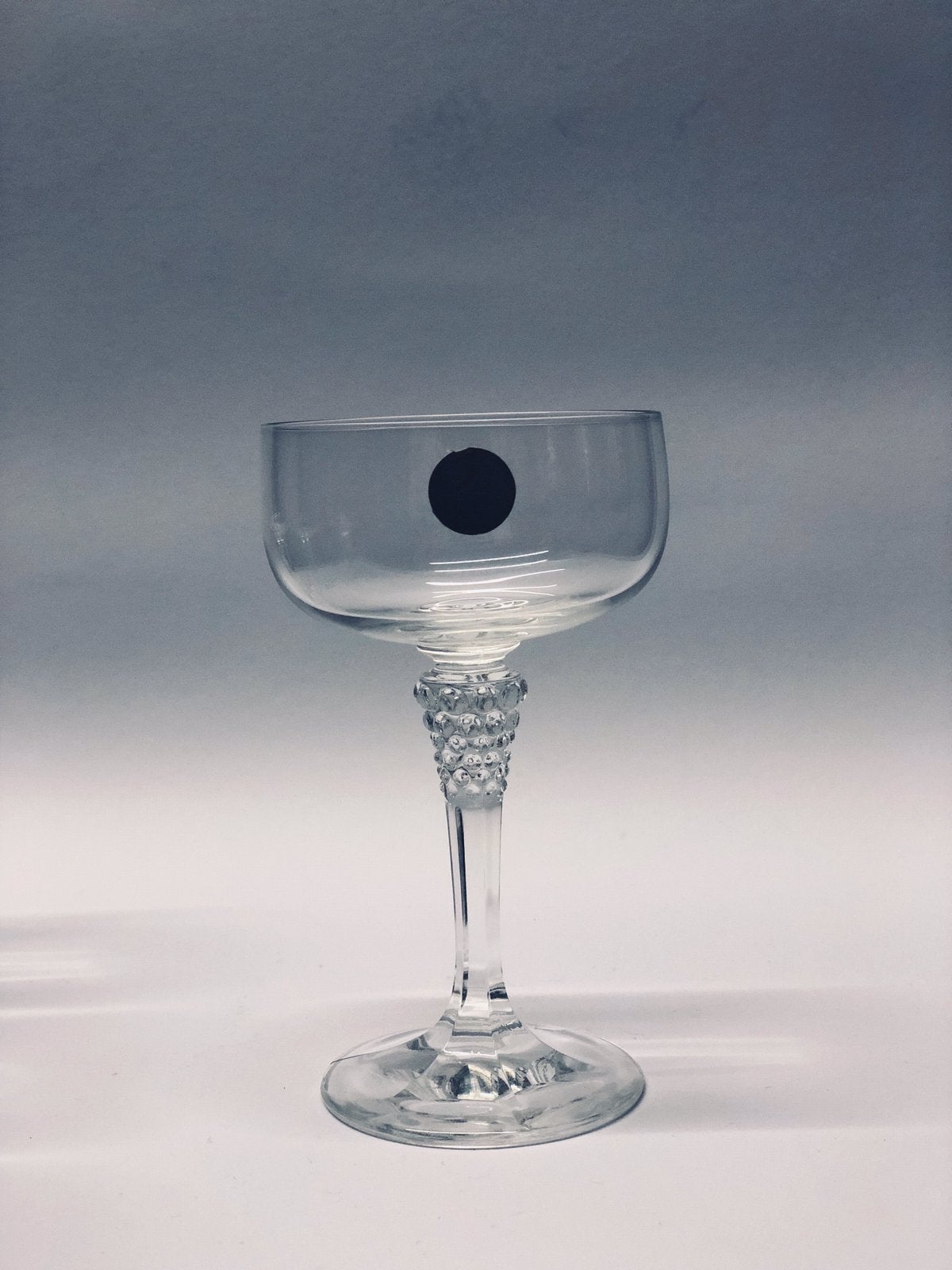vintage kristallen Zwiesel Solitair glazen. Champagne coupe., Ophalen of Verzenden