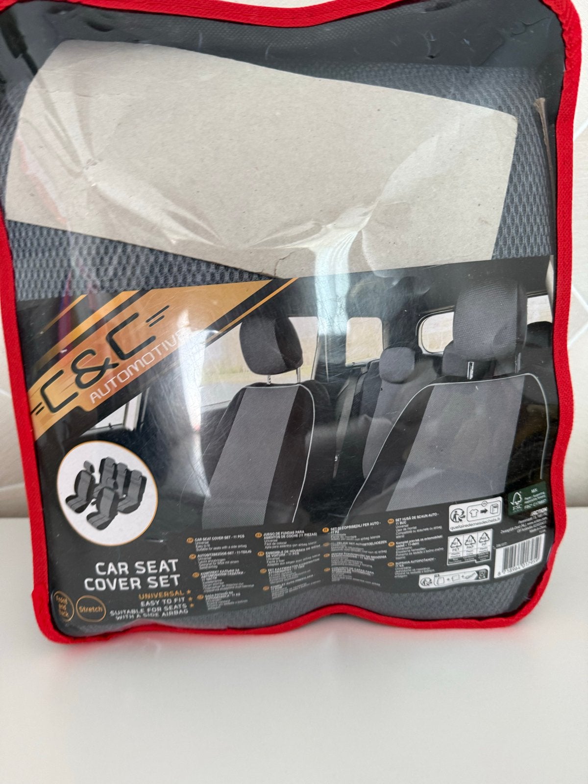 C&C Automotive Autostoelhoezen Set - Universeel, Ophalen, Nieuw