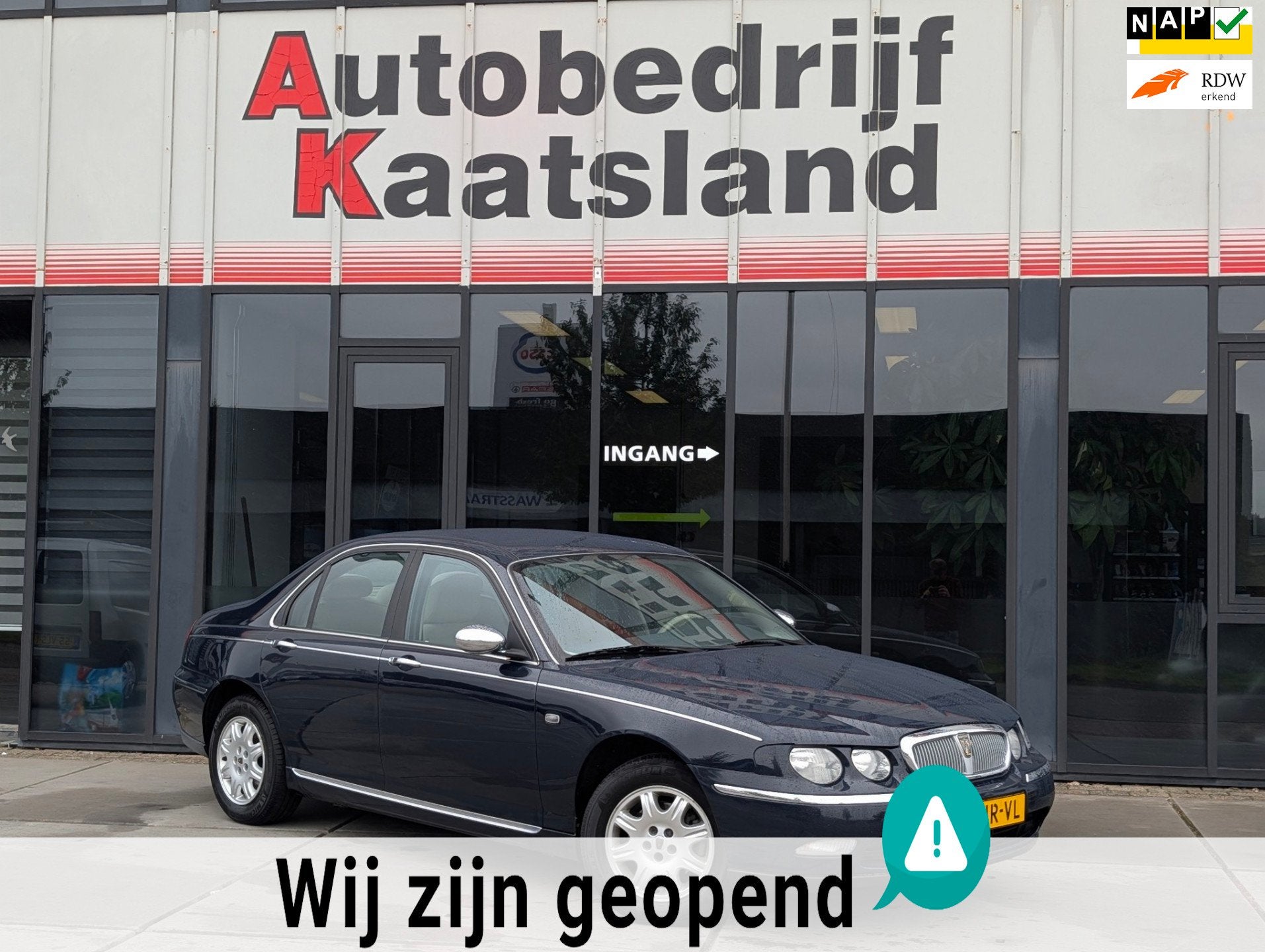 Rover 75 1.8 Club - Airco - Nette Auto -, Stof, Gebruikt, Beige, 4 cilinders