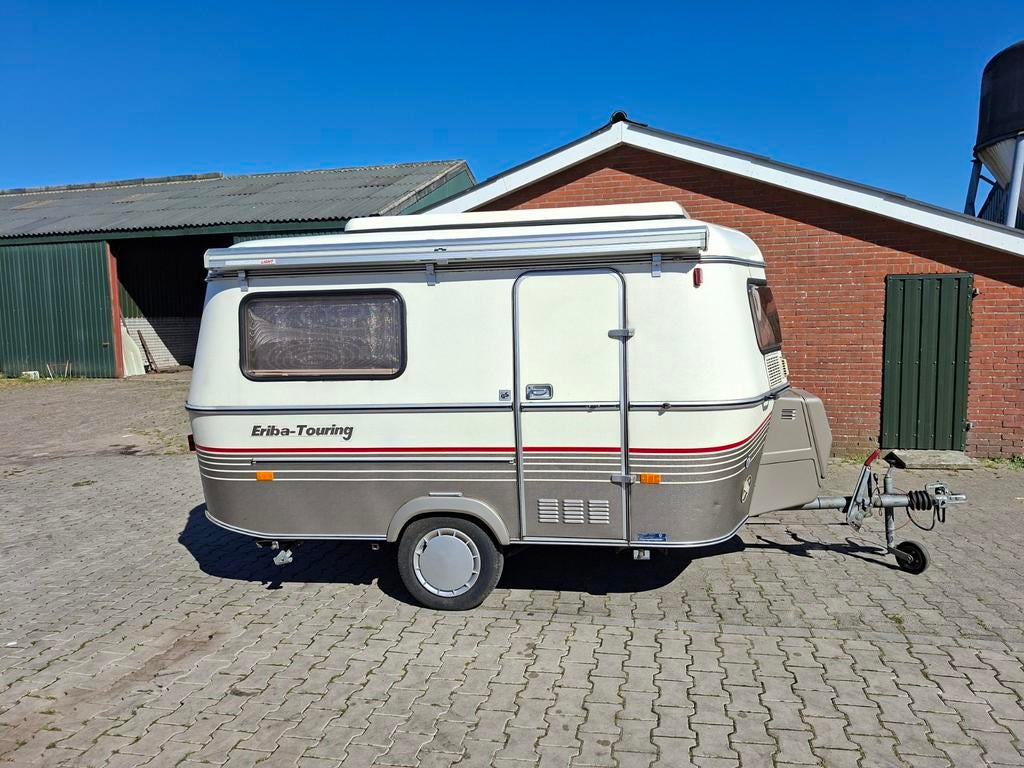 Eriba Touring Pan/Familia 1991, Caravans en Kamperen, Standaardzit, Tot en met 2, Particulier, Lengtebed