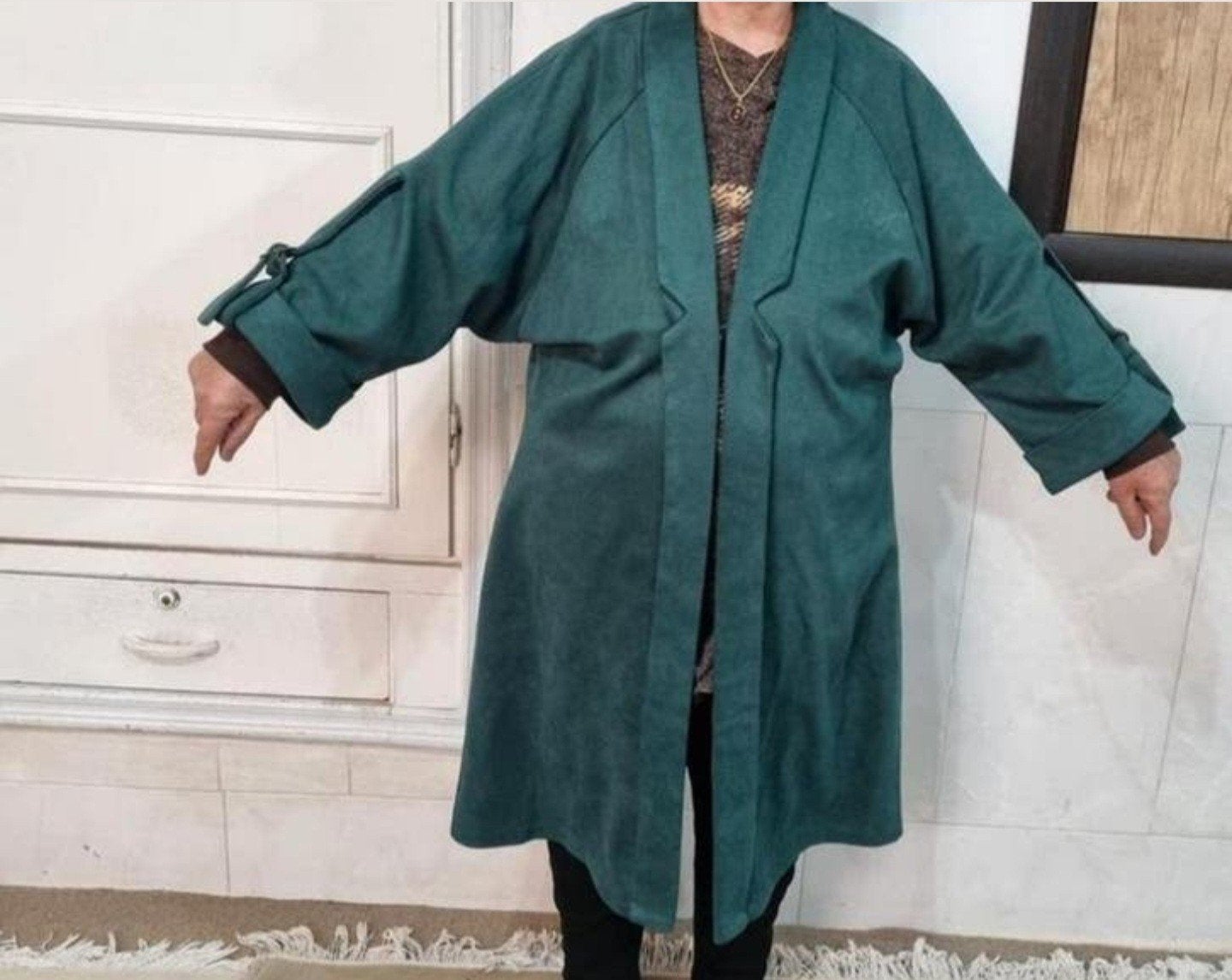 Groene dames vest maat L/XL, Ophalen of Verzenden, Gedragen, Maat 42/44 (L), Groen