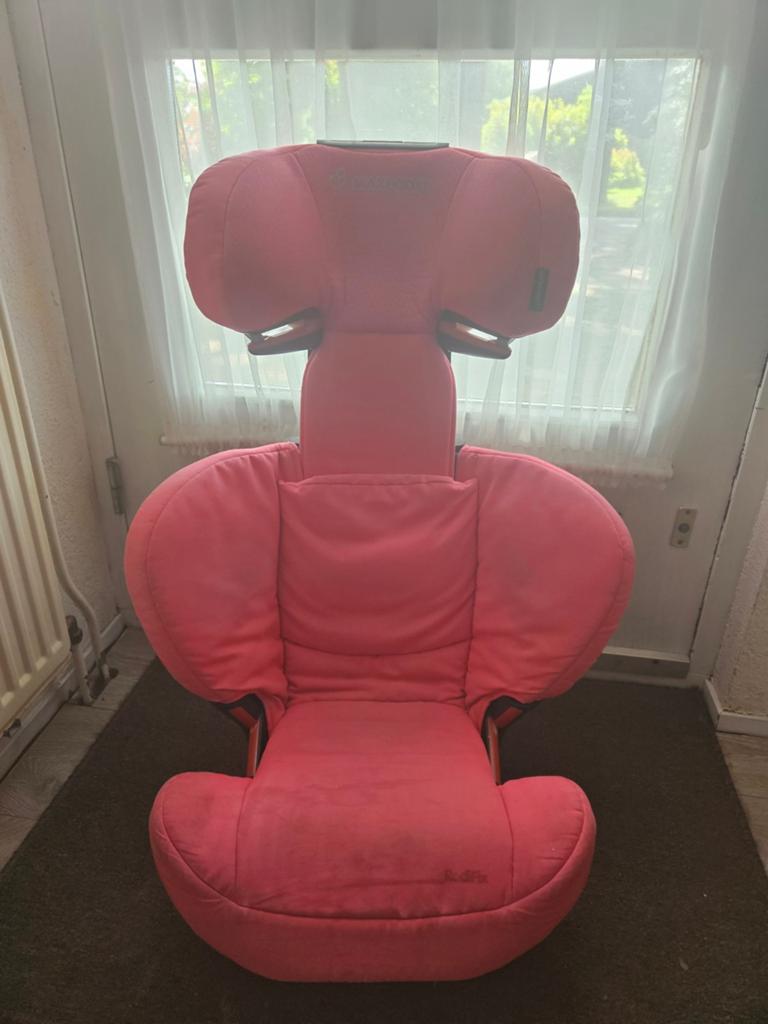 Maxi-Cosi Rodi XP autostoel - Roze, 15 t/m 36 kg, Ophalen of Verzenden, Maxi-Cosi, Gebruikt