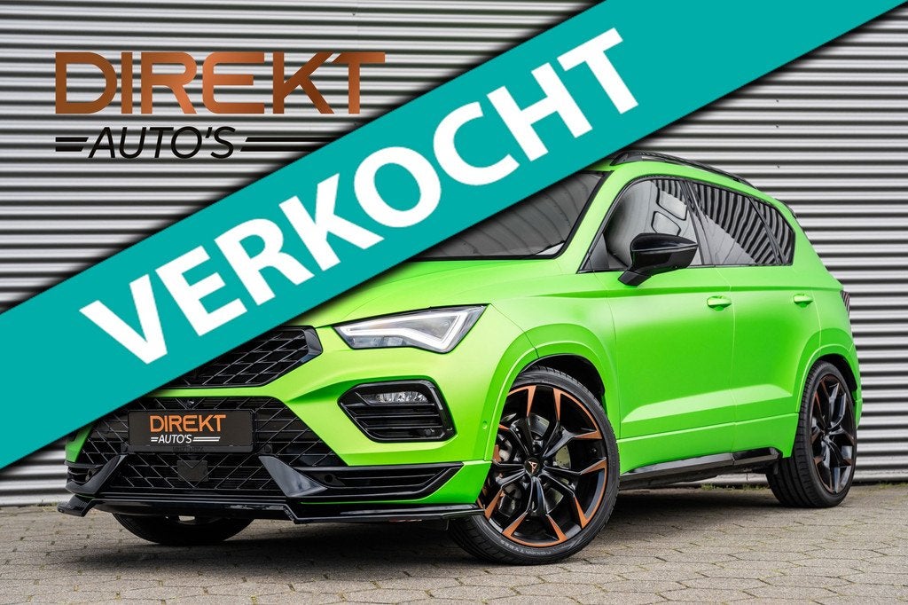 CUPRA Ateca 2.0 TSI 4DRIVE LIMITED PANO AKRA BREMBO BEATS, Auto's, Cupra, 15 km/l, Zwart, 4 cilinders, 1984 cc