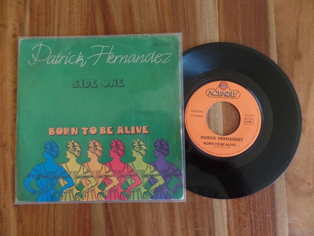 single  Patrick Hernandez - Born To Be Alive, Ophalen of Verzenden, Gebruikt, 7 inch, Rock en Metal