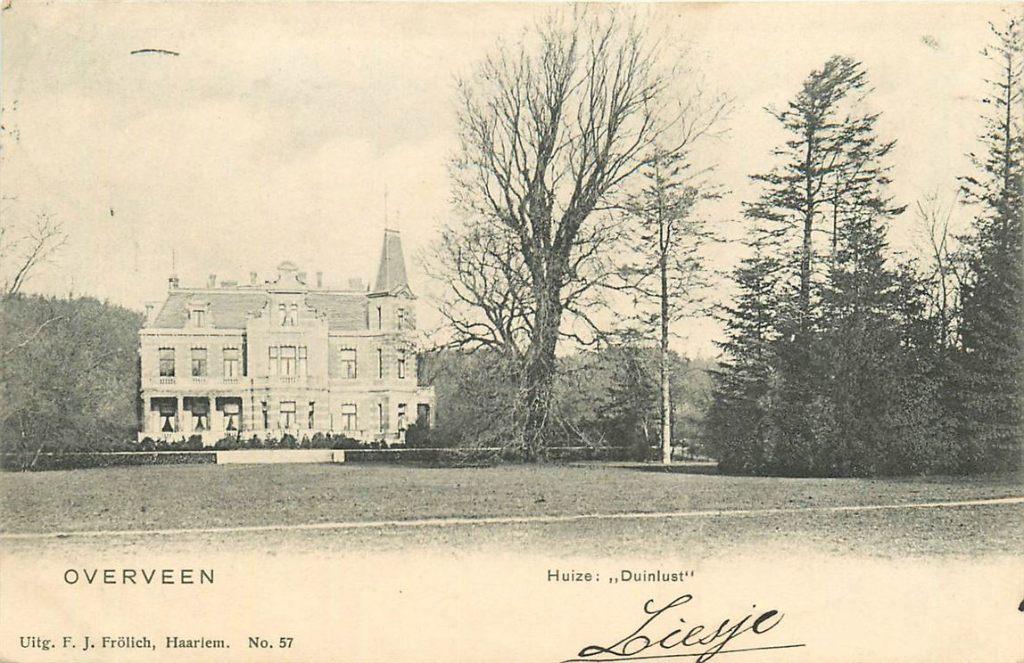 701-229-011 Overveen Huize Duinlust, Verzenden, Voor 1920, Noord-Holland