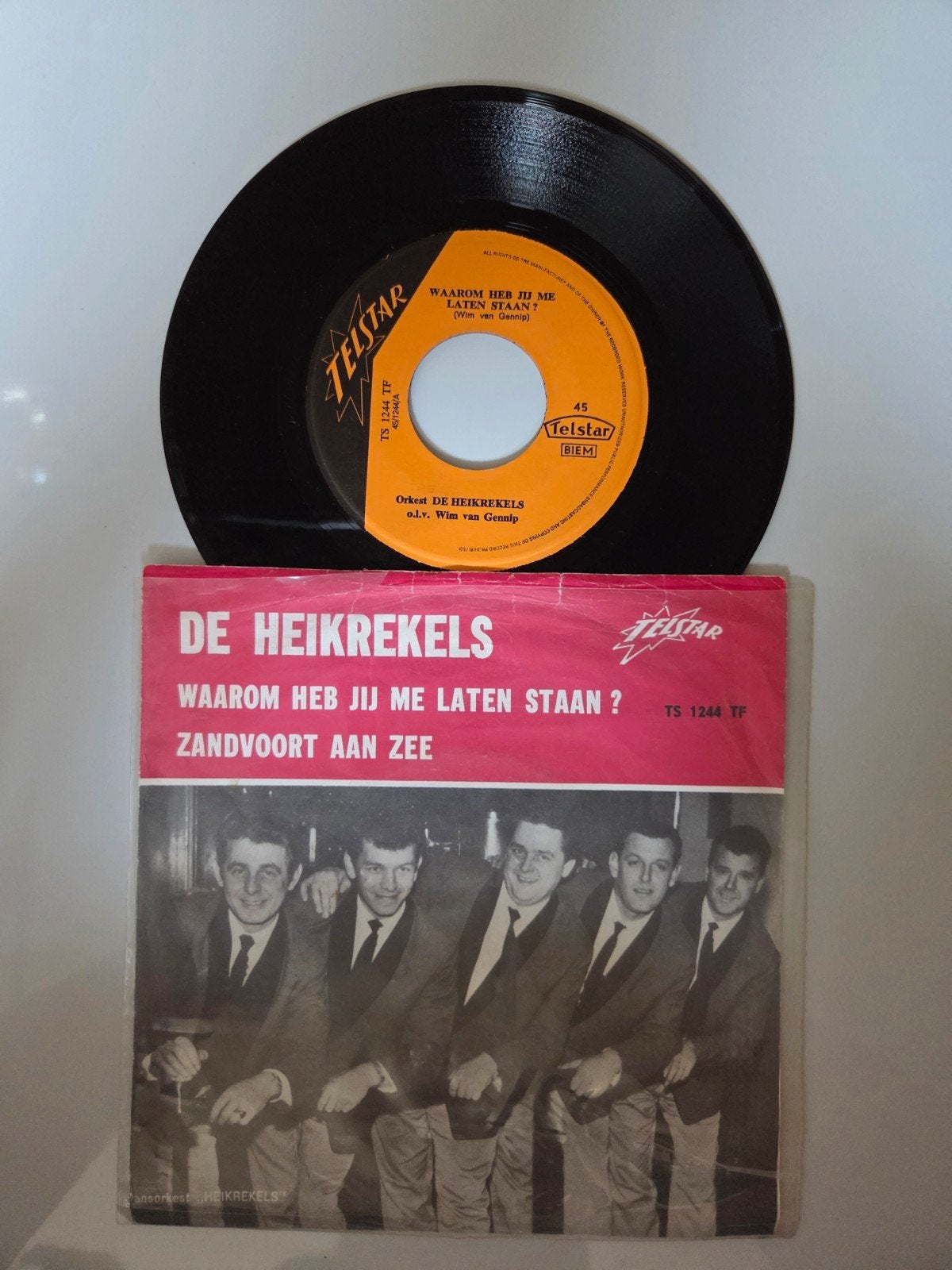 De Heikrekels - Waarom heb jij me laten staan ?, Cd's en Dvd's, Vinyl Singles, Ophalen of Verzenden