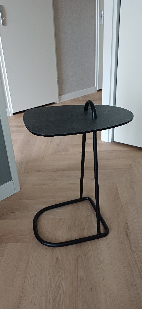 Bijzettafel / Laptop tafel, Overige materialen, Minder dan 55 cm, Rond, Zo goed als nieuw