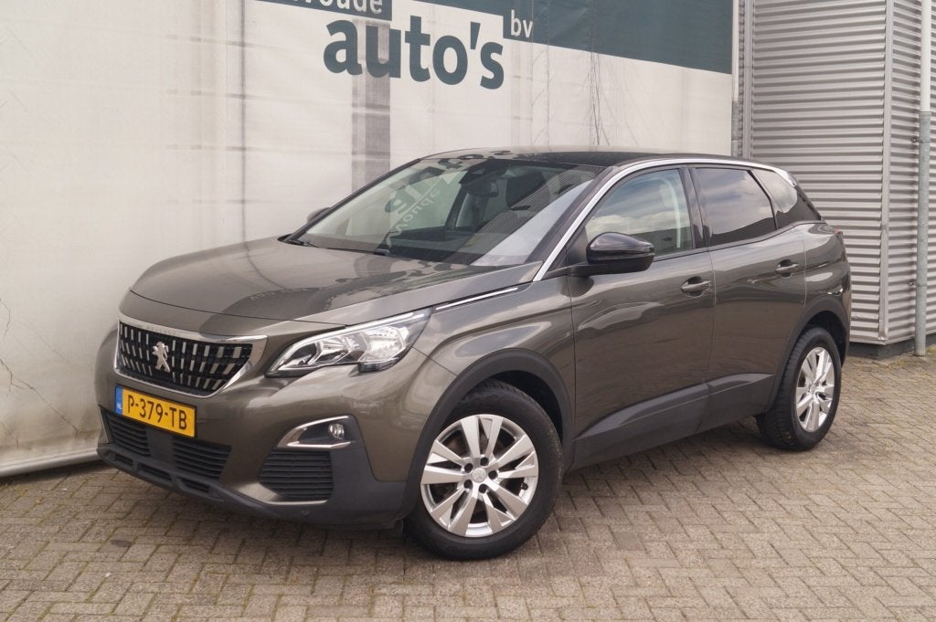 Peugeot 3008 1.5 BlueHDi 130pk Executive -NAVI-ECC-PDC-, Stof, Gebruikt, Euro 6, 4 cilinders