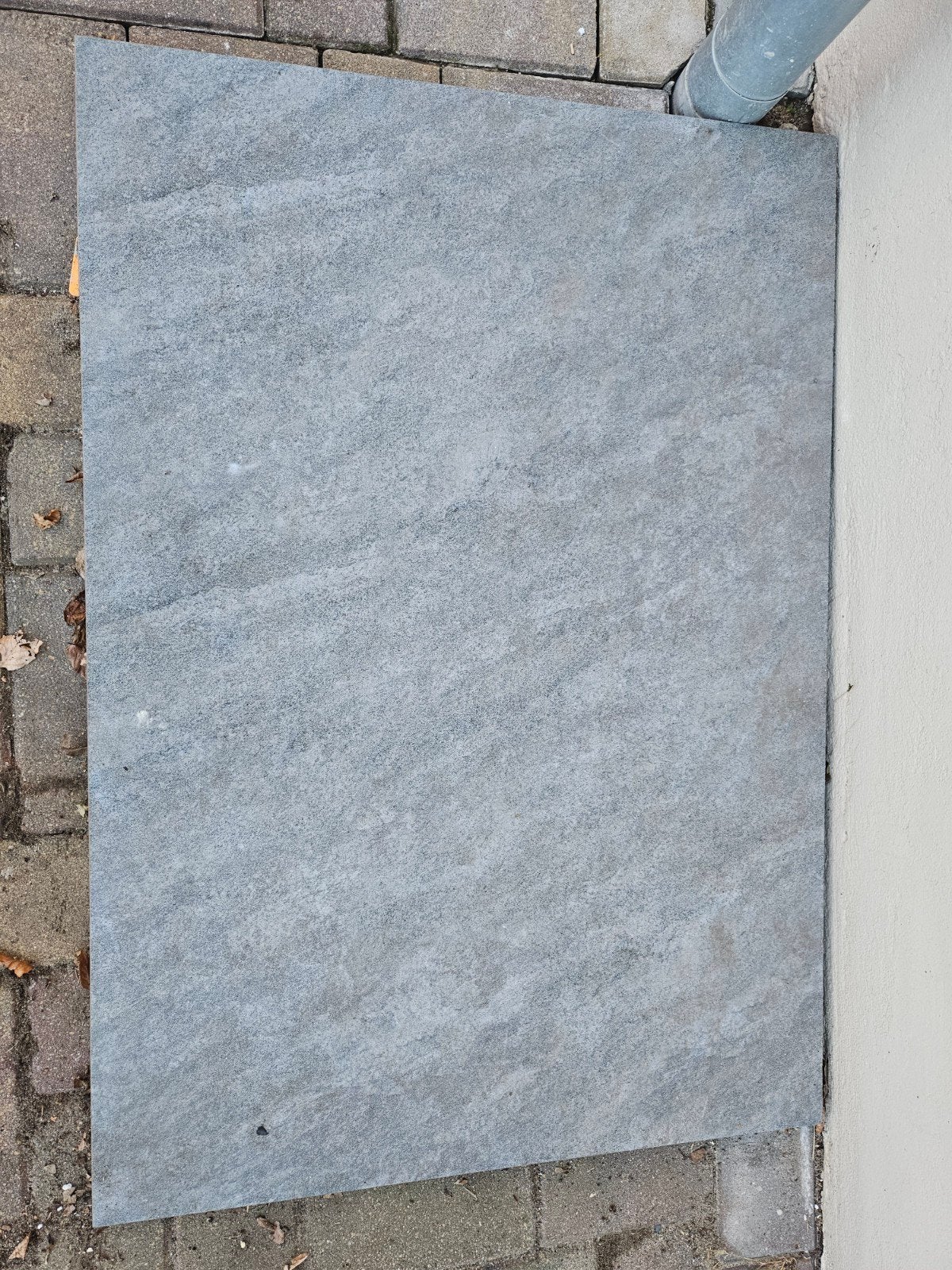 4 Terrastegels 90x63cm - Grijs, Tuin en Terras, Tegels en Klinkers, Ophalen, Gebruikt, 5 tot 10 m², Beton
