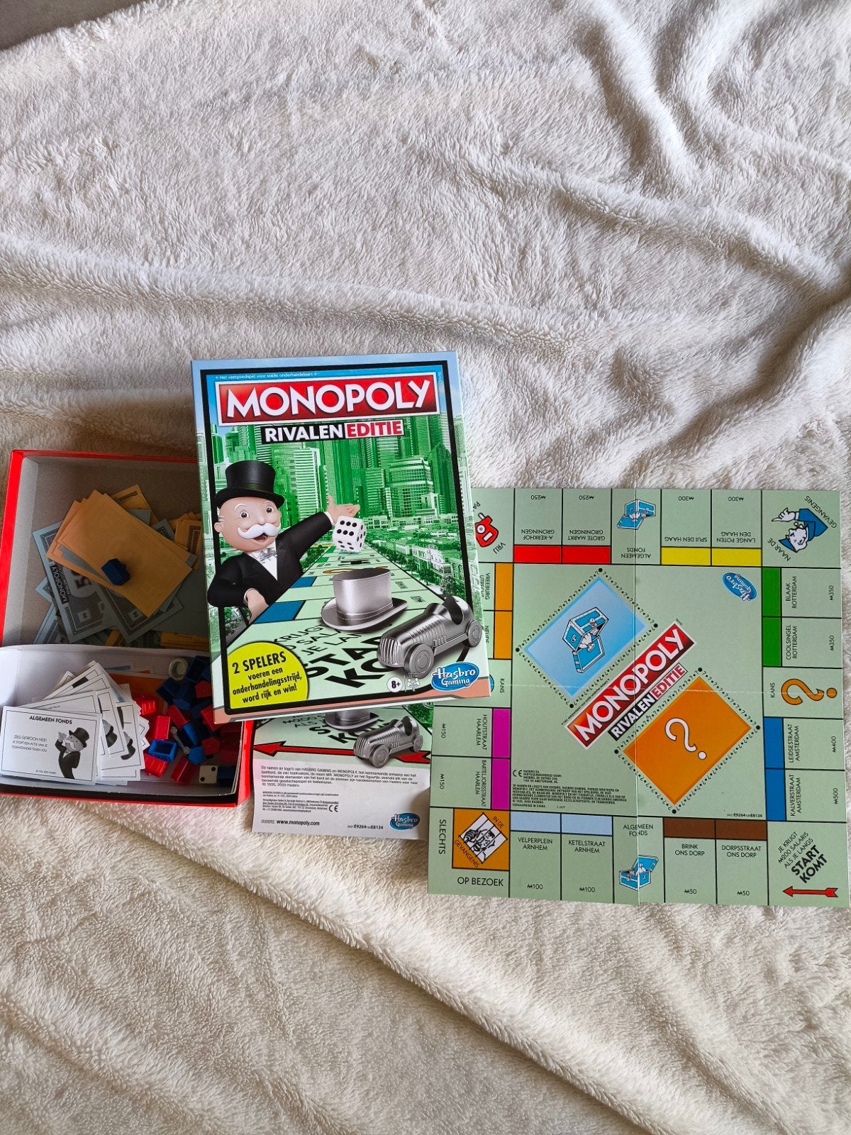Monopoly Rivalen Editie - Ongebruikt, Een of twee spelers, Ophalen, Nieuw, Hasbro Gaming