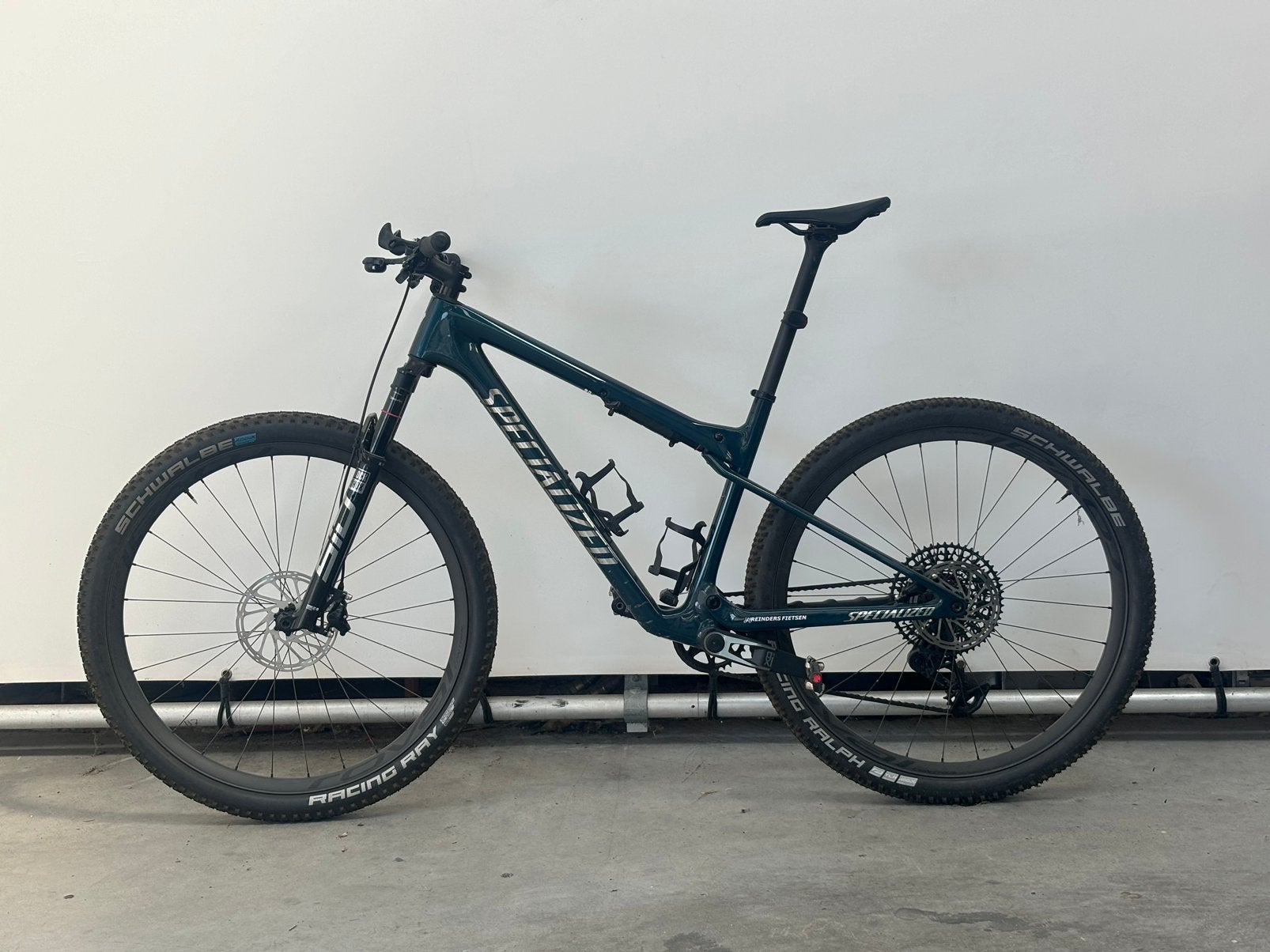 Specialized Epic World cup Sramelektrisch Quarq powermeter L, Fully, Zo goed als nieuw, Schijfrem, Ophalen