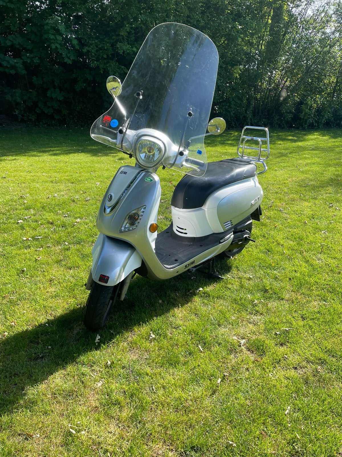 Sym fiddle 3, Ophalen, Maximaal 45 km/u, Zo goed als nieuw, Benzine