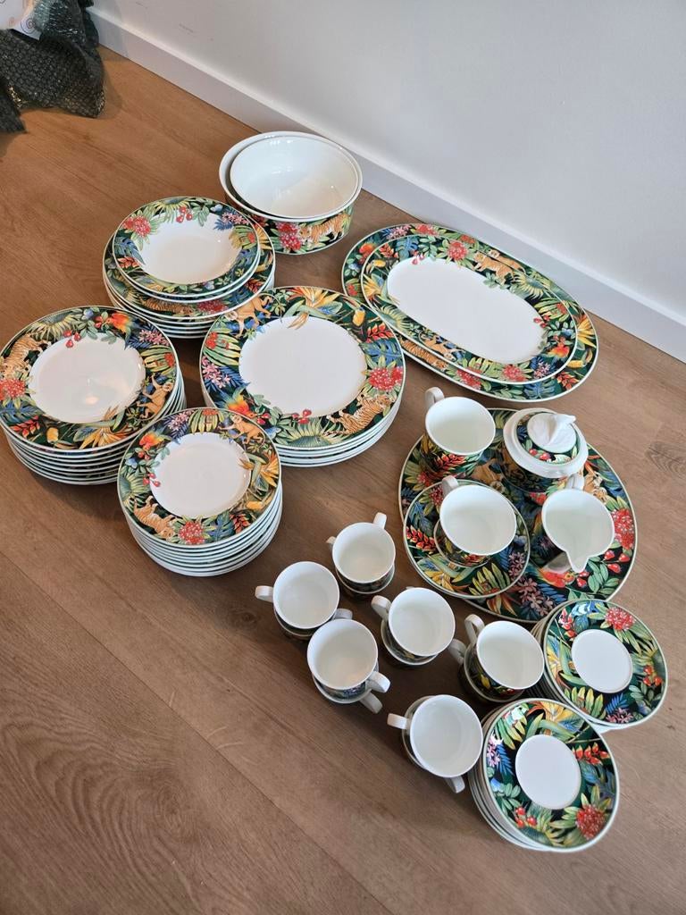 Villeroy & Boch Gallo Serengeti Servies, Ophalen of Verzenden, Zo goed als nieuw, Overige stijlen, Porselein
