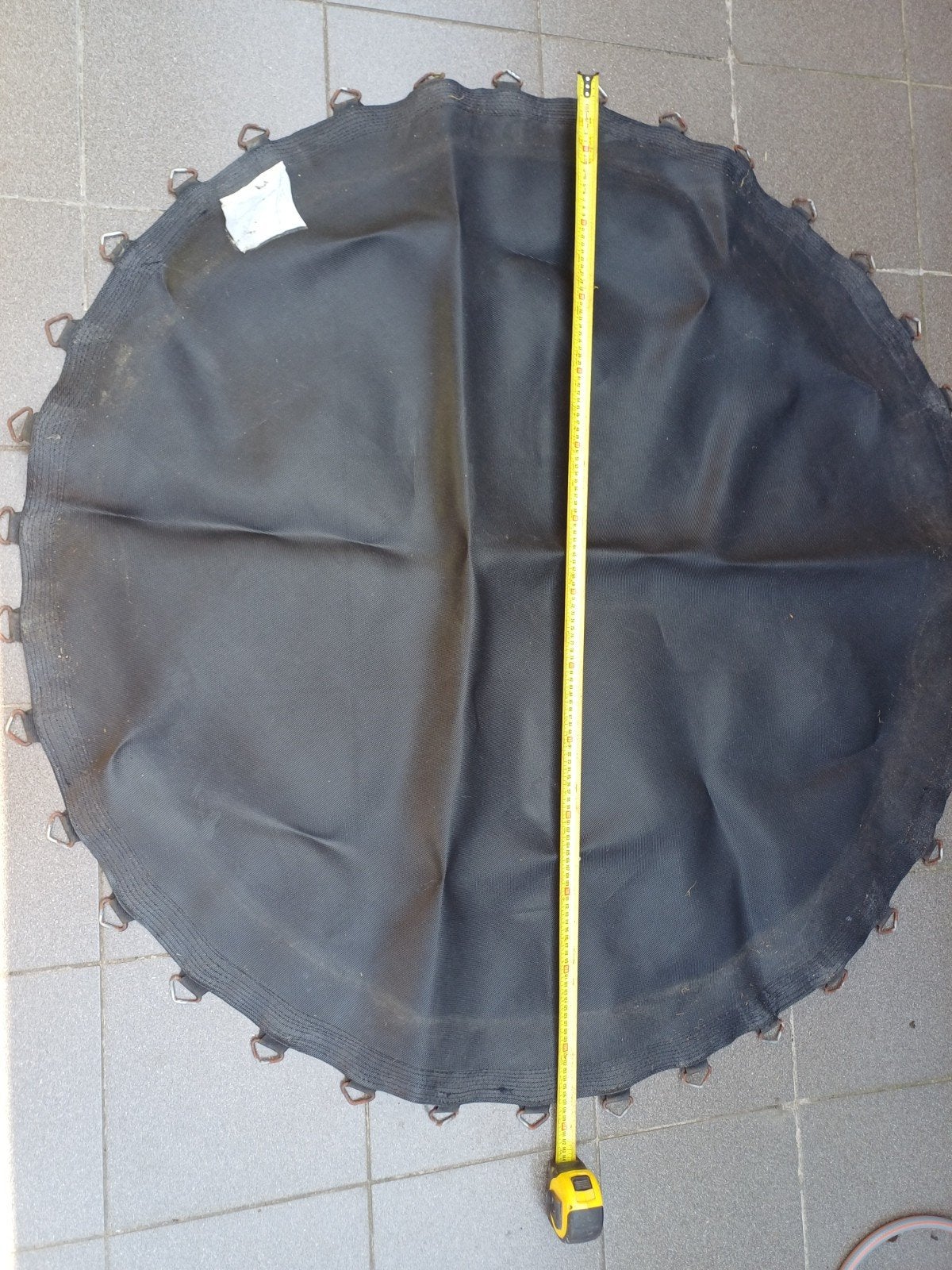 Trampoline springdoek - 140 cm diameter, Ophalen, Gebruikt