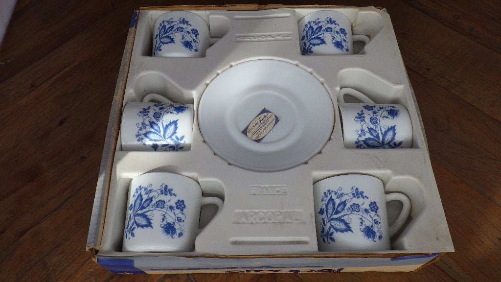 mooie set Arcopol kop en schotel, Verzamelen, Retro, Ophalen of Verzenden, Huis en Inrichting