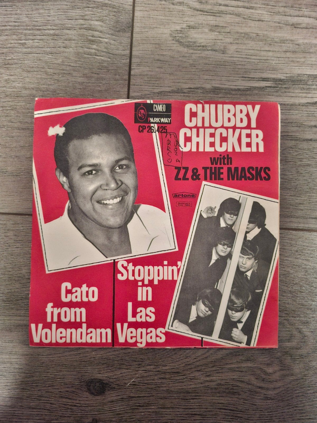Chubby Checker: Cato from Volendam/stoppin' in Las Vegas, Cd's en Dvd's, Ophalen of Verzenden, Gebruikt, 7 inch