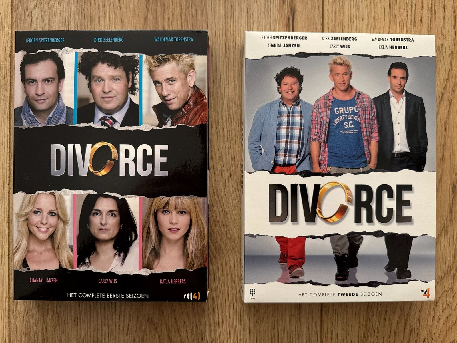 Divorce Seizoen 1 & 2 DVD Boxset - Nederlandse Komedie, Seizoen 1, Alle leeftijden, Nederlands, Zo goed als nieuw