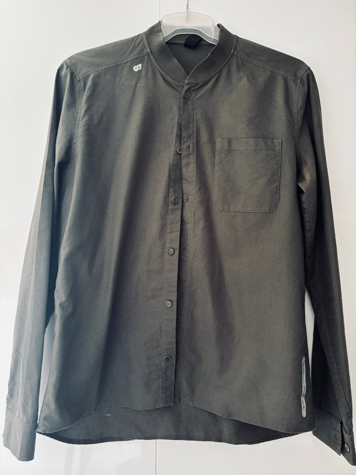Alpha Tauri casual overhemd in groen - Maat M/L, Ophalen of Verzenden, Gedragen, Groen, Halswijdte 39/40 (M)