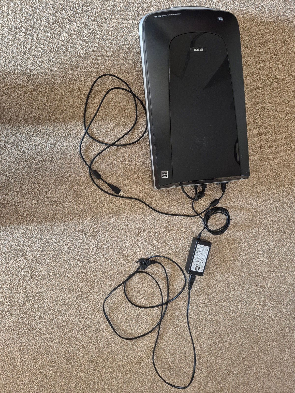 Epson Perfection V500 Photo scanner met filmadapter, Epson, Ophalen of Verzenden, Flatbedscanner, MacOS