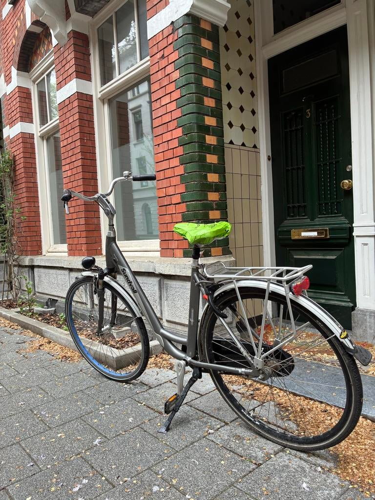 Sundvall sterke damesfiets met licht en slot, Velgrem, 56 cm of meer, Ophalen, Overige merken