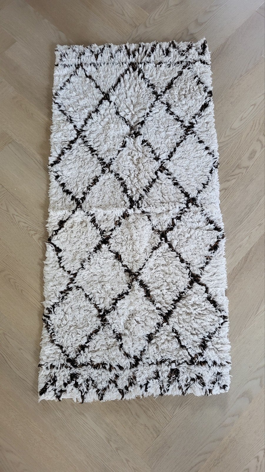 Badmat h&m home 130x60, Ophalen of Verzenden, Zo goed als nieuw, Beige, Badmat