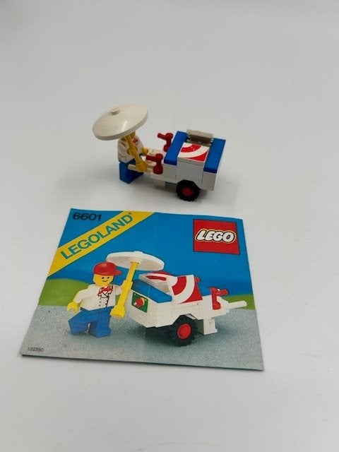 Lego Town Classic Town Food & Drink Ice Cream Cart 6601, Gebruikt, Overige thema's, Lego, Overige typen