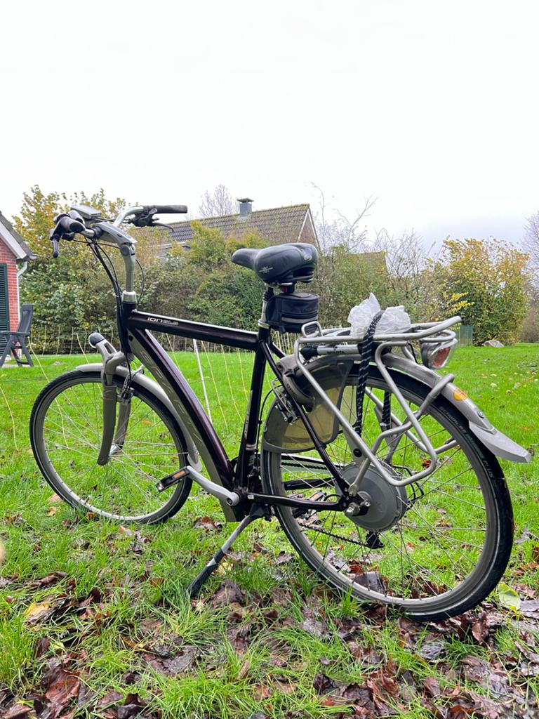 Elektrische fiets met defecte accu - te gebruiken als gewone, Overige merken, Minder dan 30 km per accu, Gebruikt, Ophalen of Verzenden