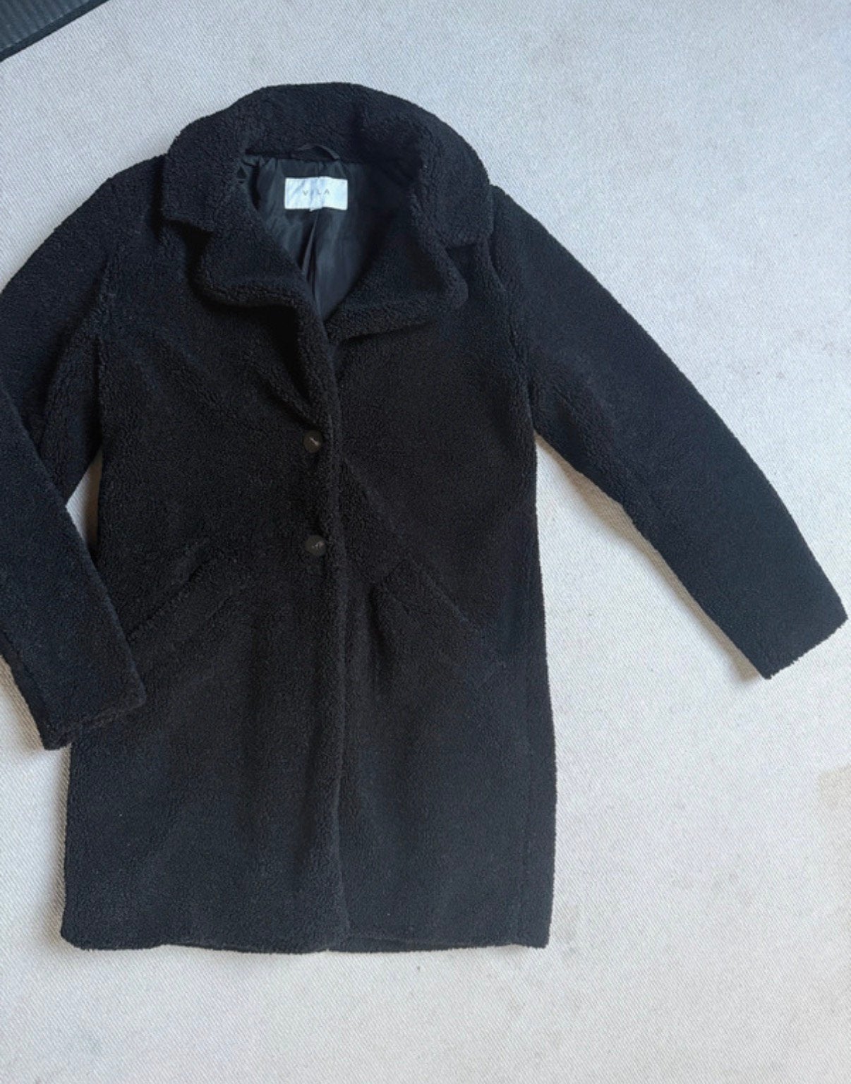 Teddy winterjas vila 38, Kleding | Dames, Jassen | Winter, Ophalen of Verzenden, Zo goed als nieuw, Maat 38/40 (M)