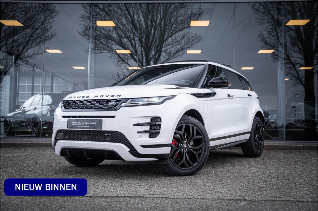 Land Rover Range Rover Evoque P300e AWD R-Dynamic SE 20inch, Auto's, Automaat, Zwart, Wit, Bedrijf