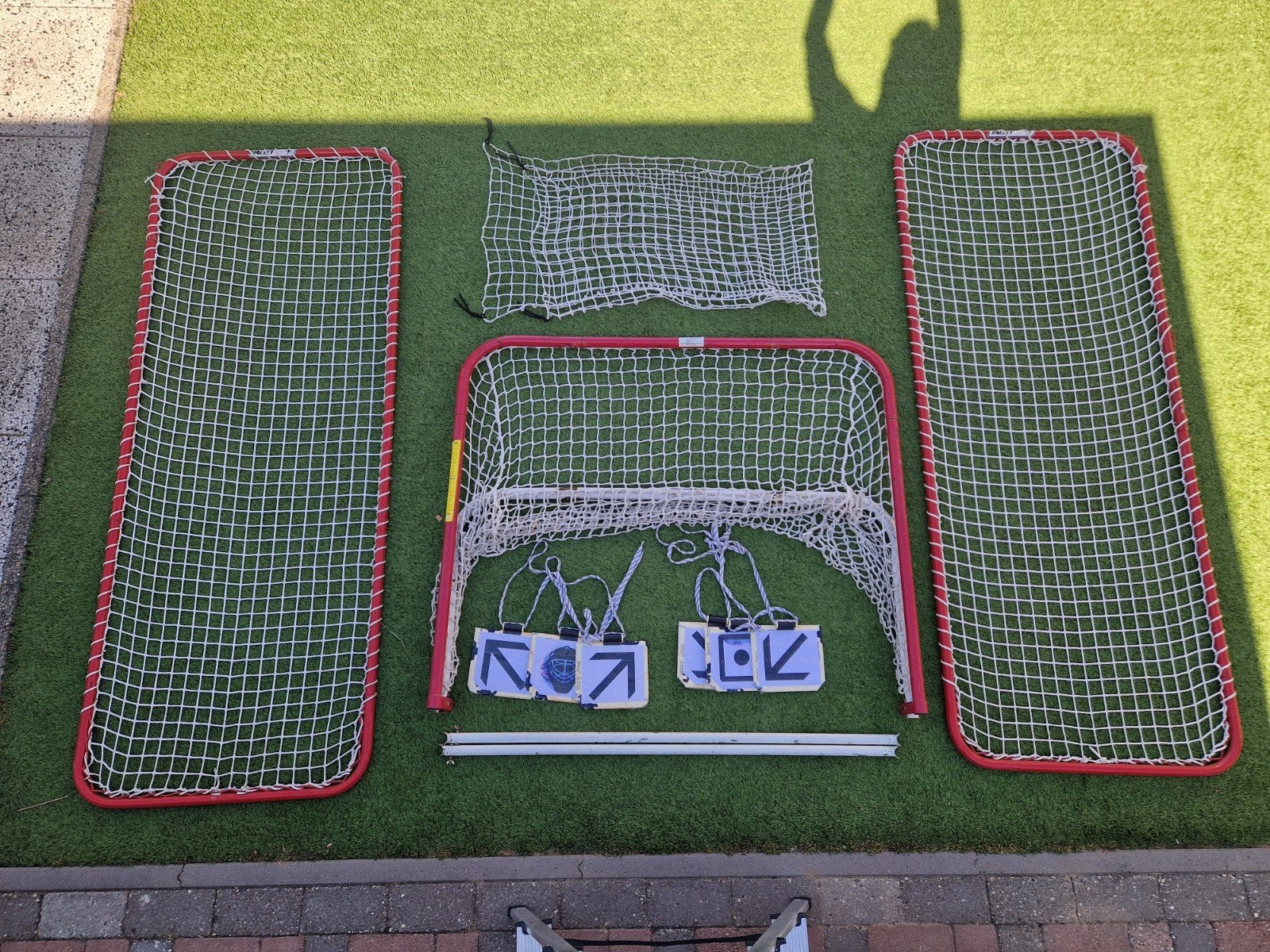 IJshockey goal met vangers en bovennet, Ophalen, Gebruikt, Overige typen