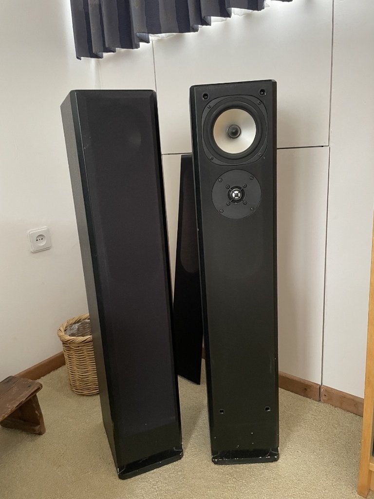 Xanadu luidspeakerboxen, Vloerstaande luidspreker, Gebruikt, Inclusief kabels, 60 tot 120 watt