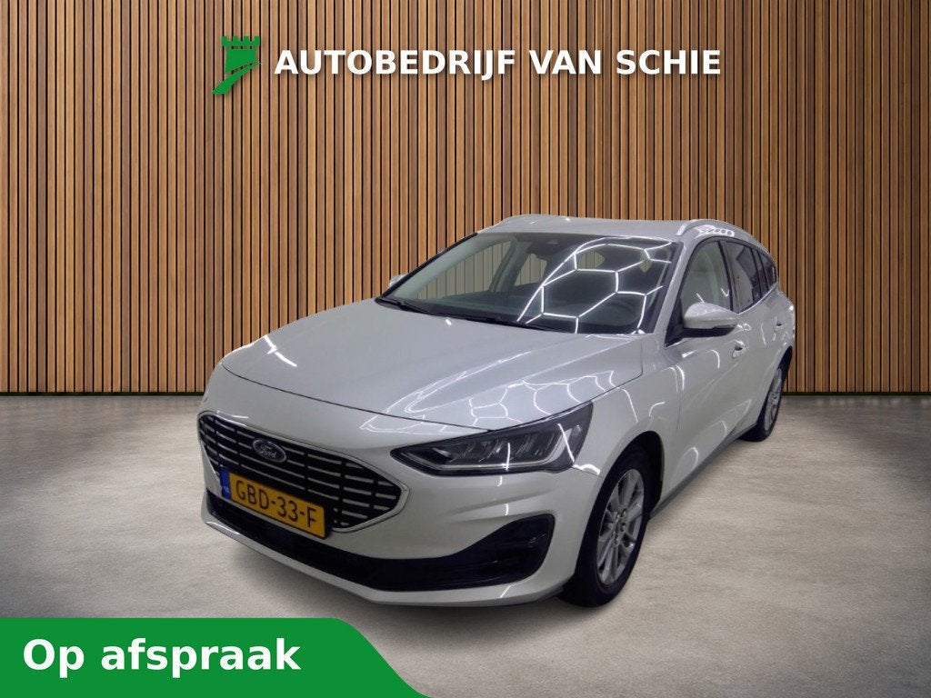 Ford FOCUS Wagon 1.0 EcoBoost Hybrid Titanium 1e-Eig. & Keur, Auto's, 12 maanden, Gebruikt, Origineel Nederlands, Handgeschakeld
