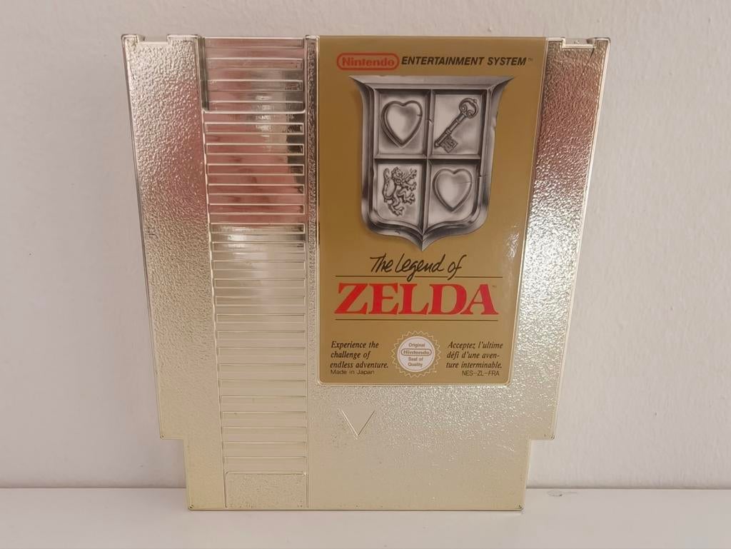 The Legend of Zelda NES *beschadigde cartridge, Spelcomputers en Games, Games | Nintendo NES, Avontuur en Actie, Gebruikt, 1 speler