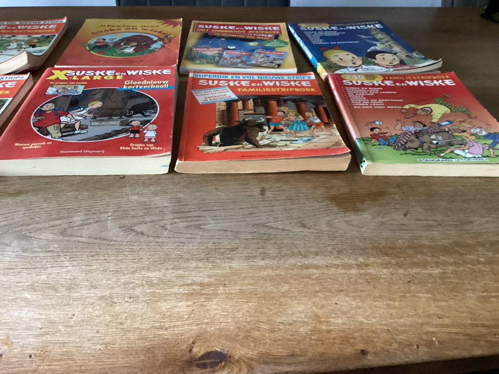 11 dikke Suske en Wiske familie stripboeken - sint oedenrode, Boeken, Meerdere stripboeken, Ophalen of Verzenden, Gelezen