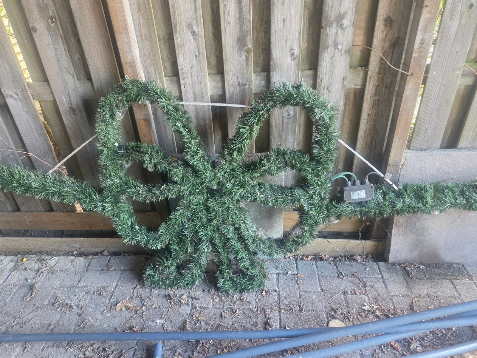 kerststrik 5 meter lang, Ophalen, Gebruikt
