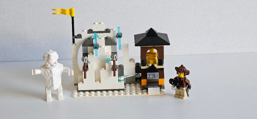 Lego 7412 - Adventurers / Yeti's Hideout, Kinderen en Baby's, Speelgoed | Duplo en Lego, Ophalen of Verzenden, Gebruikt, Lego