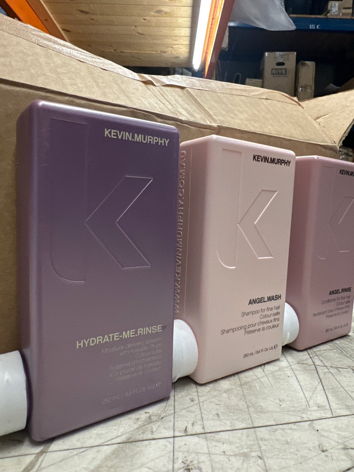 3 Kevin Murphy haarproducten: Hydrate-Me.Rinse, Angel.Wash,, Nieuw, Shampoo of Conditioner, Ophalen of Verzenden, Nvt