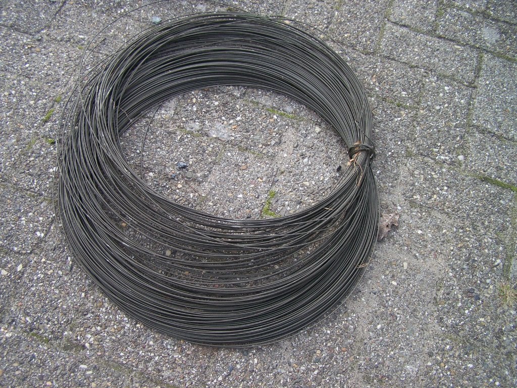 groen draad , groen binddraad , groen afrasterdraad, Tuin en Terras, Ophalen, Zo goed als nieuw, 20 meter of meer, Draad
