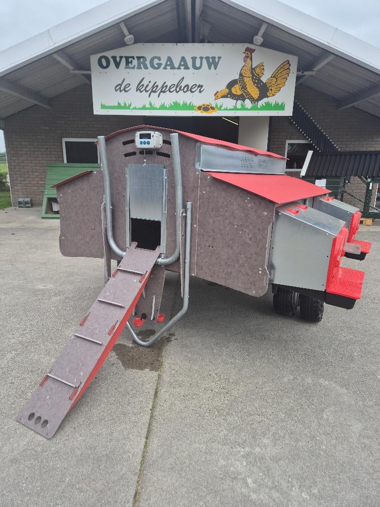 KippenCaravan Kippenkar XL 30 kippen! Kippenhok, Dieren en Toebehoren, Ophalen of Verzenden, Nieuw, Kippenhok of Kippenren
