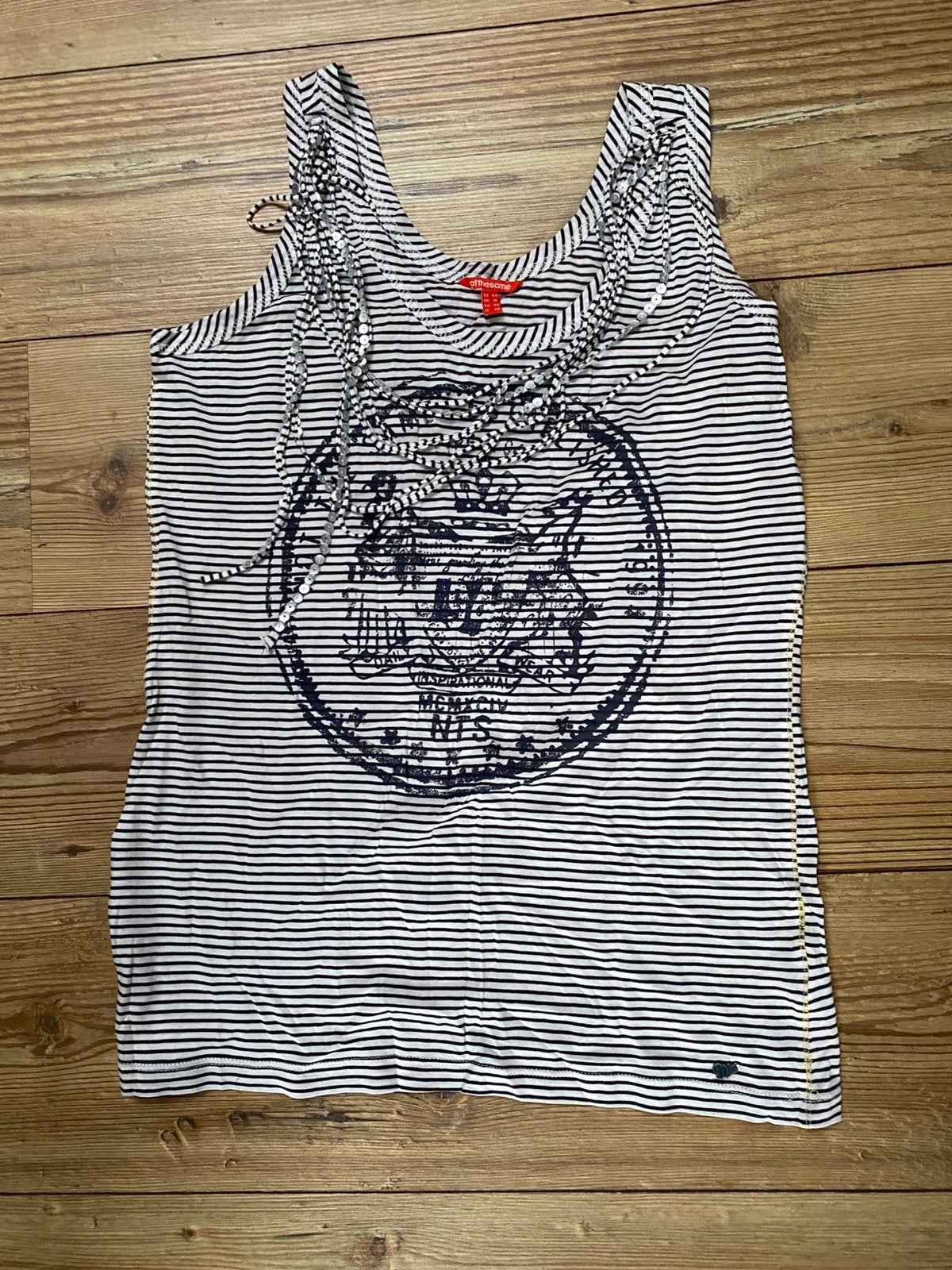Notthesame Singlet / hemd gestreept maat 44, Ophalen of Verzenden, Maat 42/44 (L), Zonder mouw