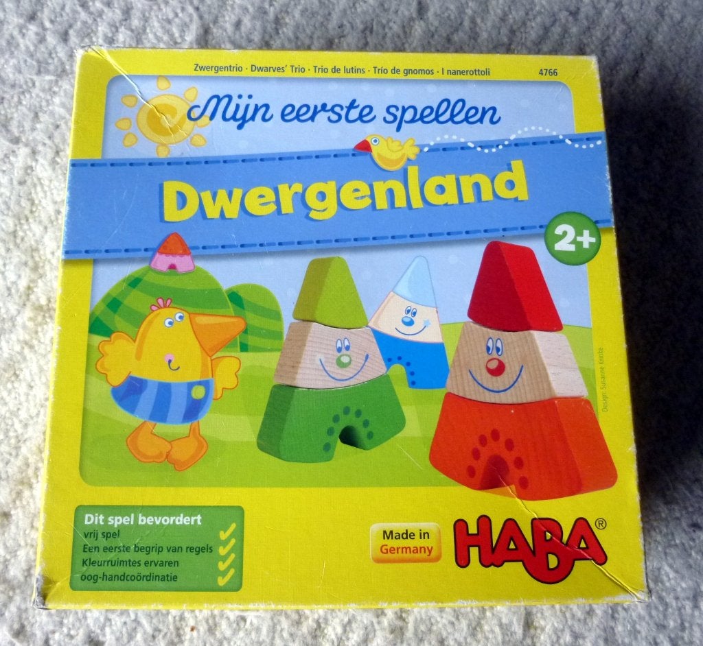 Mijn eerste spellen - Dwergenland, leerzaam 2+ - compleet, Een of twee spelers, Ophalen of Verzenden, Gebruikt, HABA