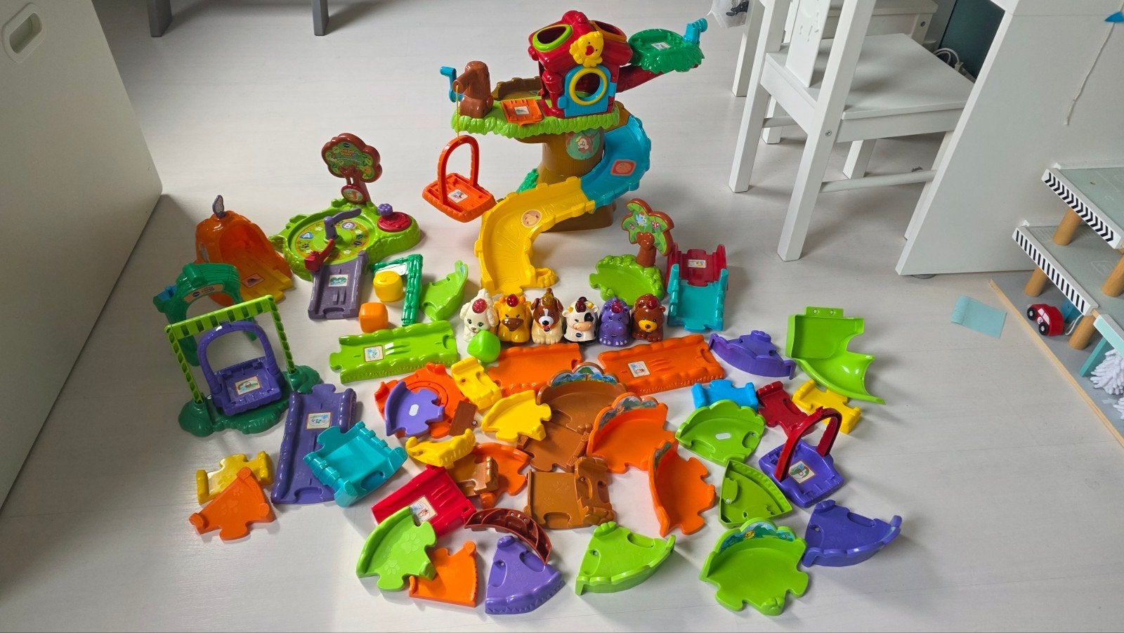 V-Tech Zoef Zoef Avonturenbos, Kinderen en Baby's, Speelgoed | Vtech, Ophalen, Gebruikt, 6 maanden tot 2 jaar