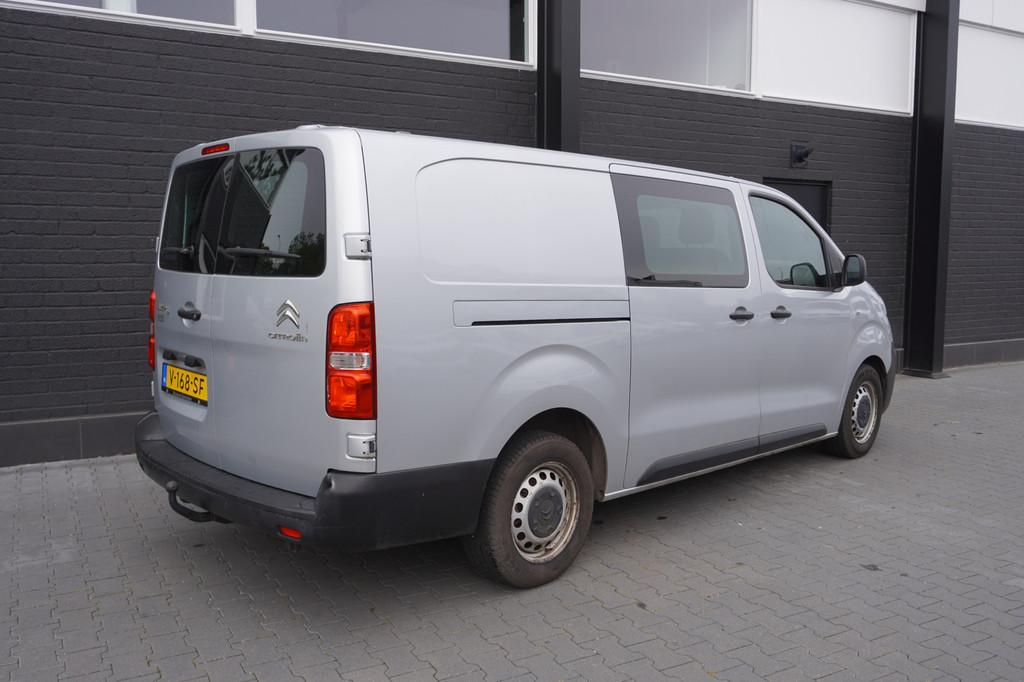 Citroën Jumpy 2.0 BlueHDI 120PK Dubbele Cabine EURO 6 - PDC, Voorwielaandrijving, 4 cilinders, Citroën, Wit